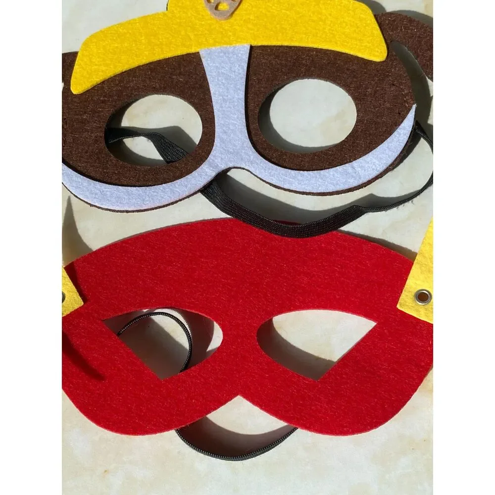 3 PCS Paw Patrol and Flash Masks for Dog Patrol/Superhero Birthday Play Costume